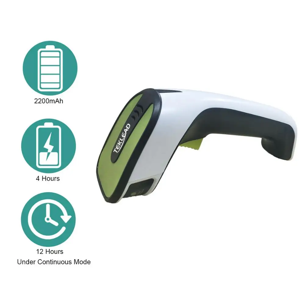 Высокопроизводительный POS-сканер штрих-кода 1D USB Bluetooth 2.4G Беспроводной портативный считыватель штрих-кодов (art.: 3920ca924eeef) - 3920ca924eeef