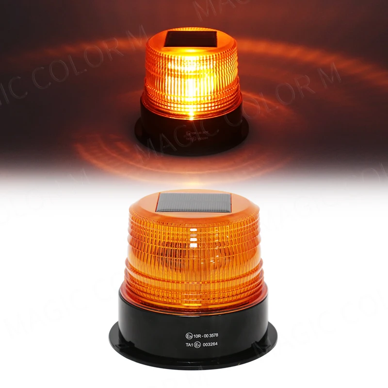 

Strobe Signal Warning Solar Light Car Agriculture Flashing Vehicle Trialer Emergency Safety Beacon Lamp Ceiling Security Alarm
