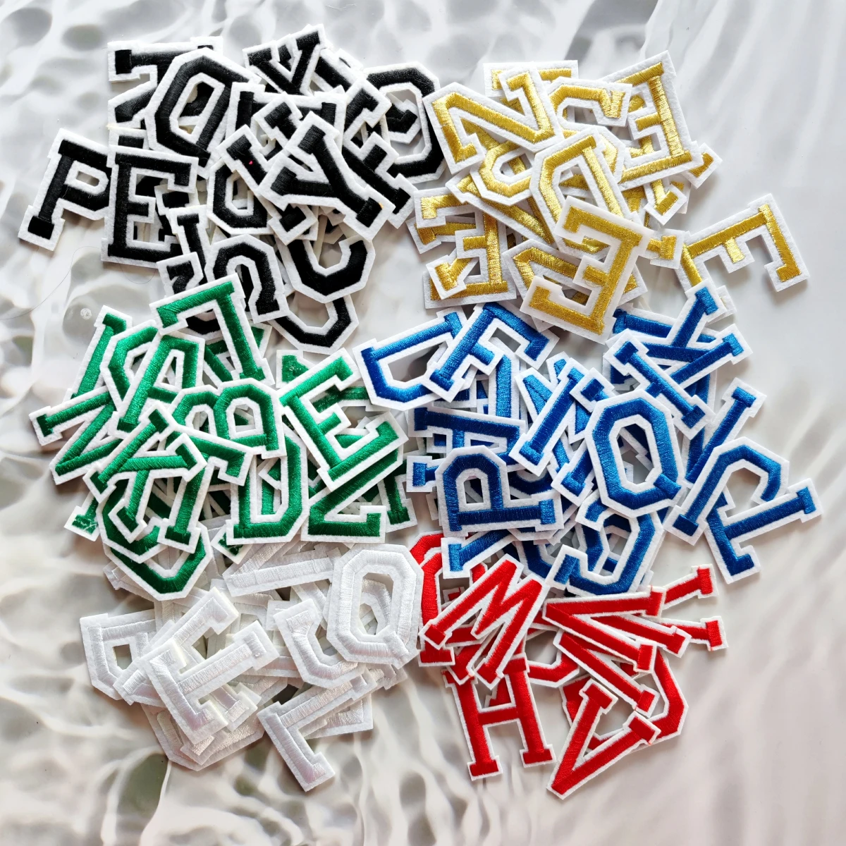 Вышивка 26 значков в виде букв качественный алфавитный значок нашивка ABC нашивки с