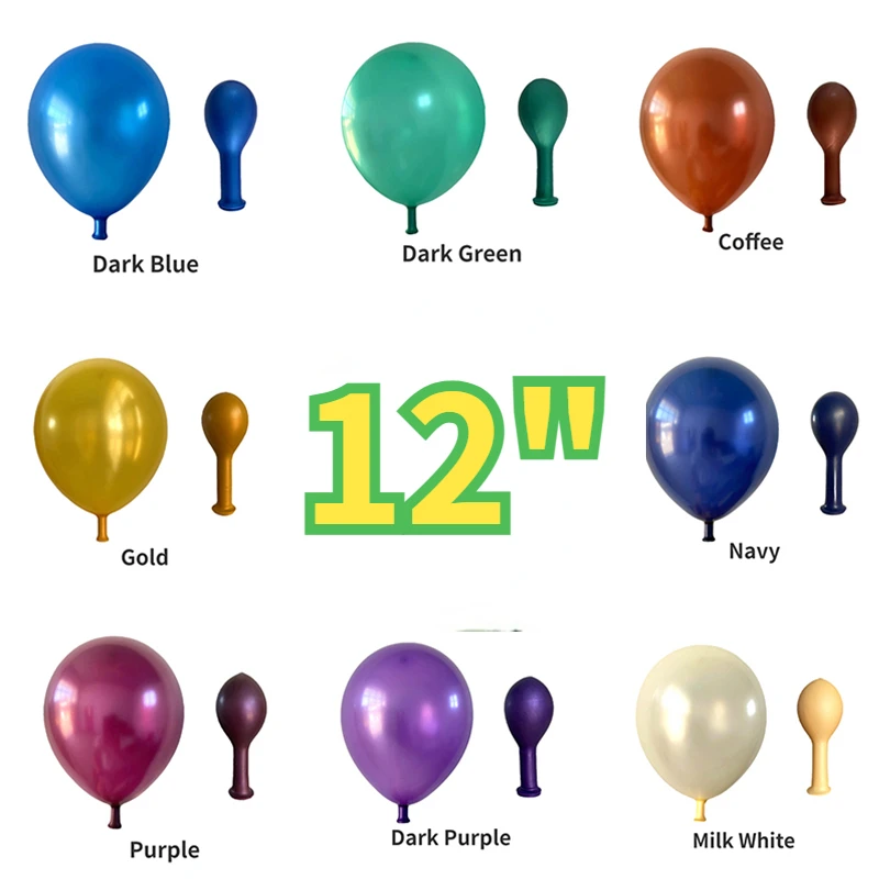 

12" Thicken Ballons 100PC 2.8g/pc