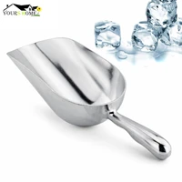 6oz12oz24oz aluminum ice scoop kitchen food candy scoop food flour candy scoop for bar commercial kitchen tool barware