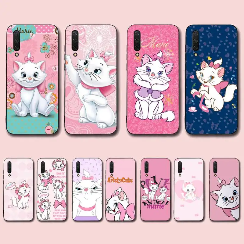 

Чехол MINISO для телефона с изображением кота Мари для Xiaomi Mi 5X 8 9 10 11 12 lite pro 10T PocoX3pro PocoM3 Note 10 pro lite