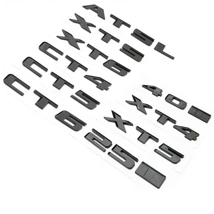 

Наклейка на багажник автомобиля, наклейка с надписью на заднюю дверь для Cadillac CT6 CT5 CT4 XT6 XT5 ATS XTS AWD 25I 28I 40I, Стайлинг автомобиля