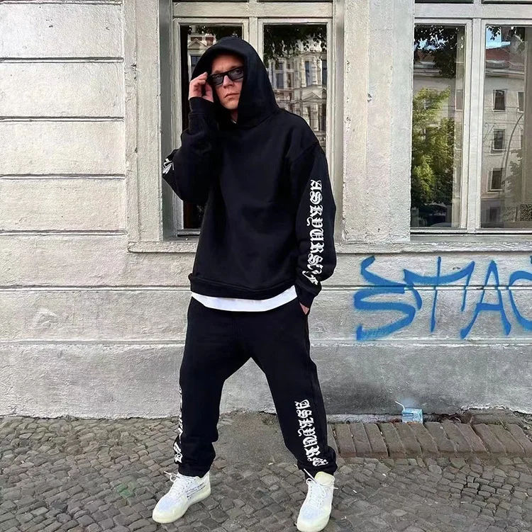 2022 Мужская и женская уличная одежда Модные свитшоты Askyurself с надписью на
