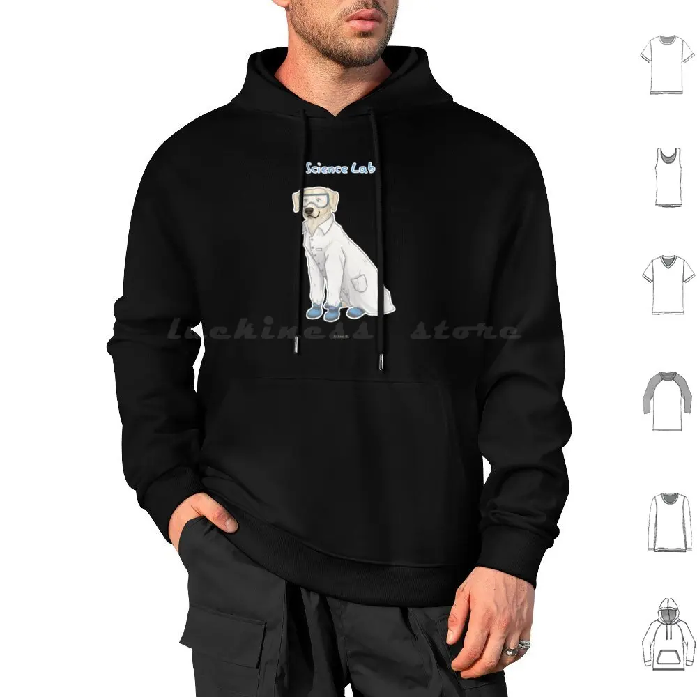 Худи из хлопка с длинным рукавом для научной лаборатории Талли Холл