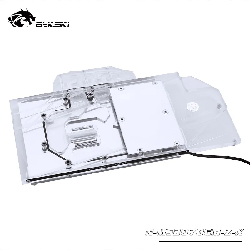 

Bykski водный блок использовать для MSI RTX2070 GAMING Z 8G/ RTX2070 ARMOR/полное покрытие медный радиаторный блок/3PIN 5V RGB / 4PIN 12V A-RGB