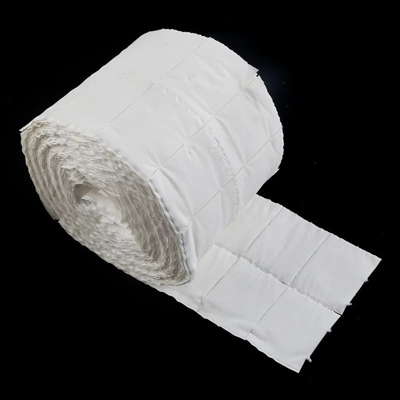 

500 шт., одноразовые салфетки для снятия гель-лака для ногтей