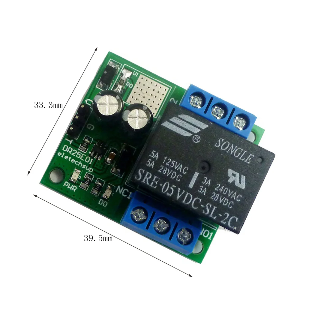 Триггерная защелка DPDT, релейный модуль DC5V6-24V 3-5A, бистабильный самоблокирующийся переключатель, триггерная плата с низким импульсом для светодиодного двигателя, умный дом (art.: 3920cebb005d2) - 3920cebb005d2