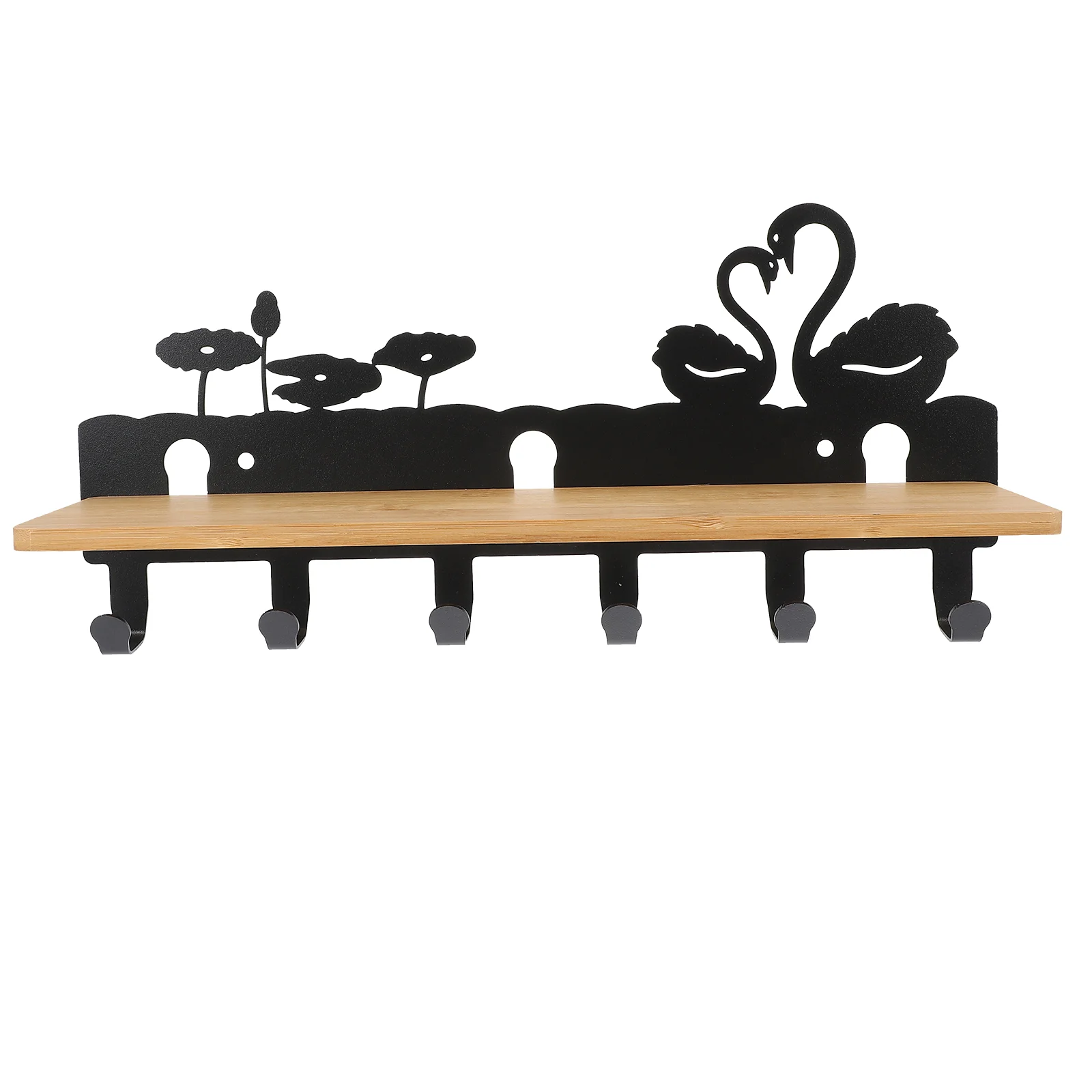 

Hook Key Hanger for Holder Mount Hanging Small Holders Bamboo Keys on