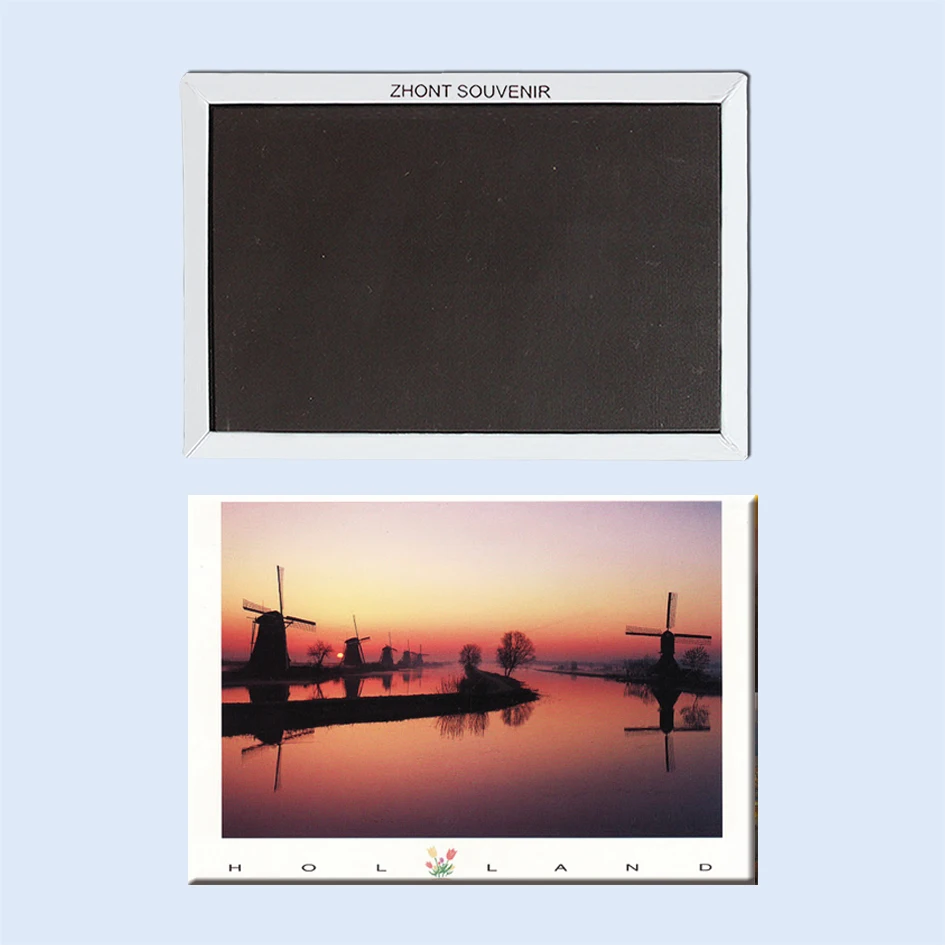 Прямоугольные магниты, Нидерланды-детский сувенир, голландский туристический магнит для холодильника 21475