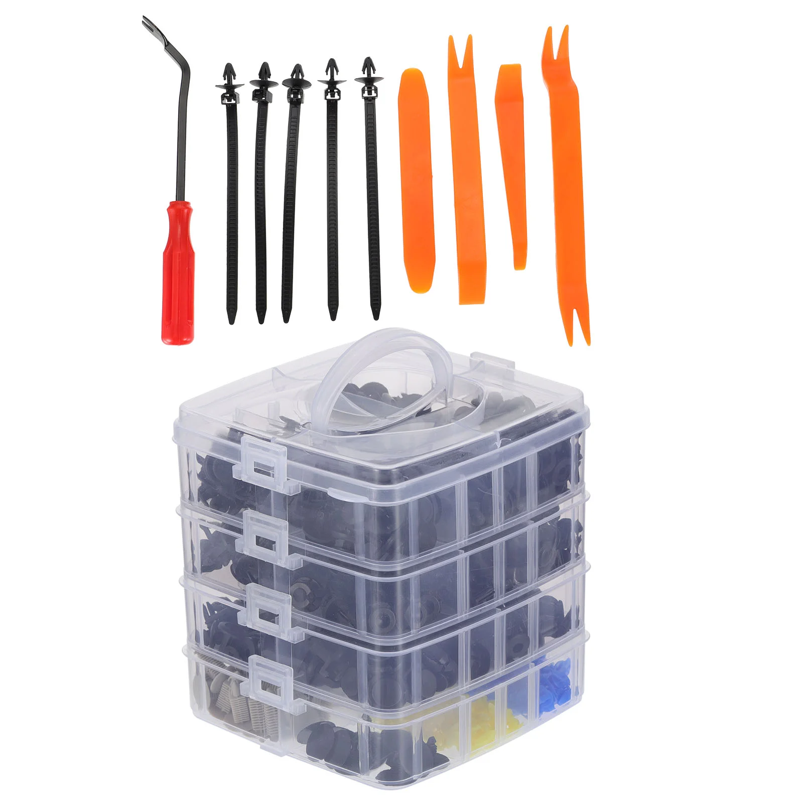 

Car Fasteners Push Bumpertype Fastener Replacement Rivet Retainerengine Coverclips Vehicle