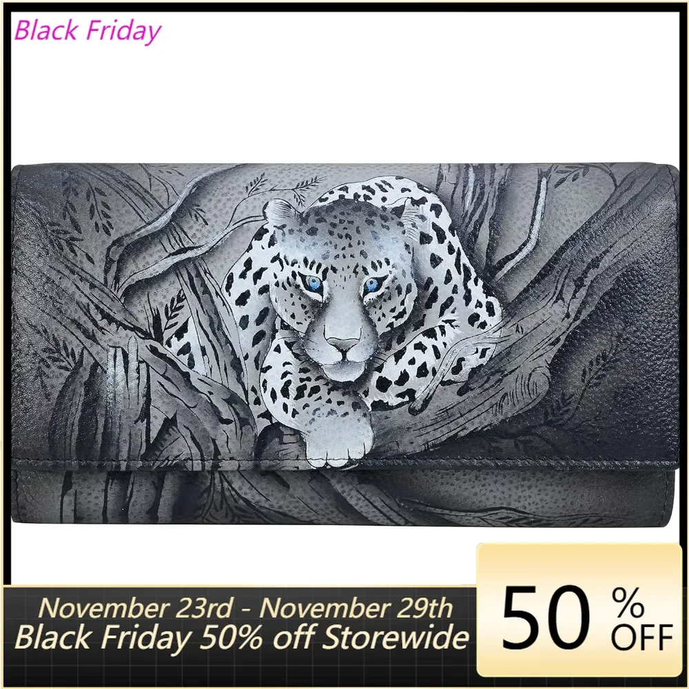 

women's wallet Women's fashion wallet retro wallet Leather Card Case Wallet for Women