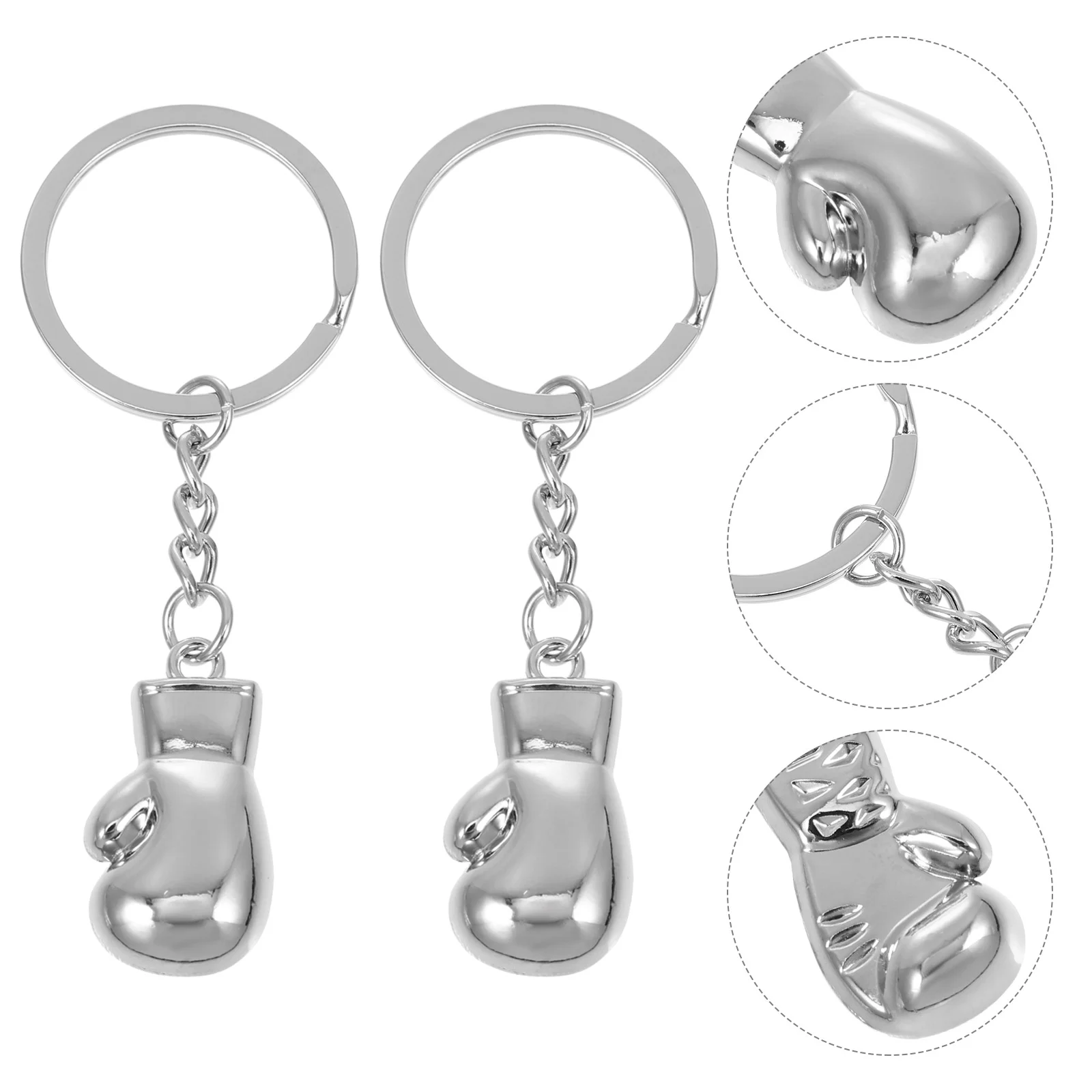 

4pcs Key Ring Hanging Pendants Bag Hanging Pendant Decorative Key Ring Pendant