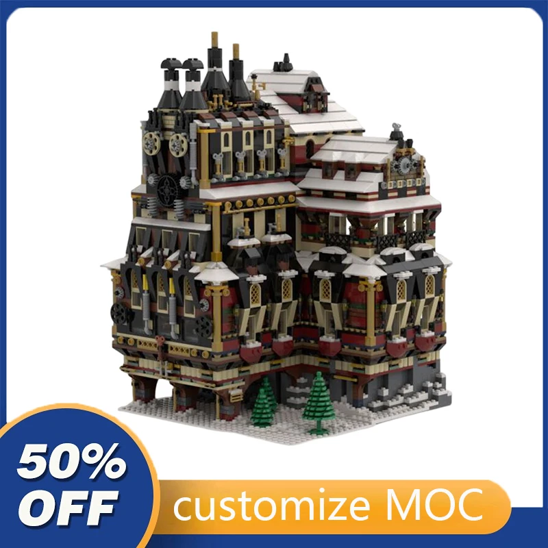 

2919 шт., Детский конструктор MOC Snow Peak Sweet