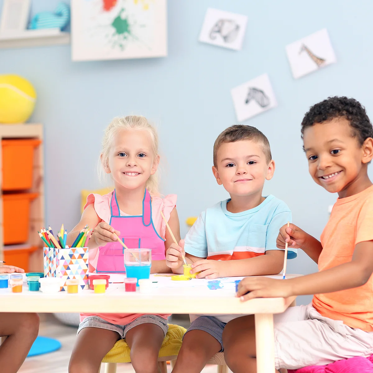 

1pc Kids Painting Aprons Useful Prime Aprons Drawing Painting Smock for Child Pupils Children