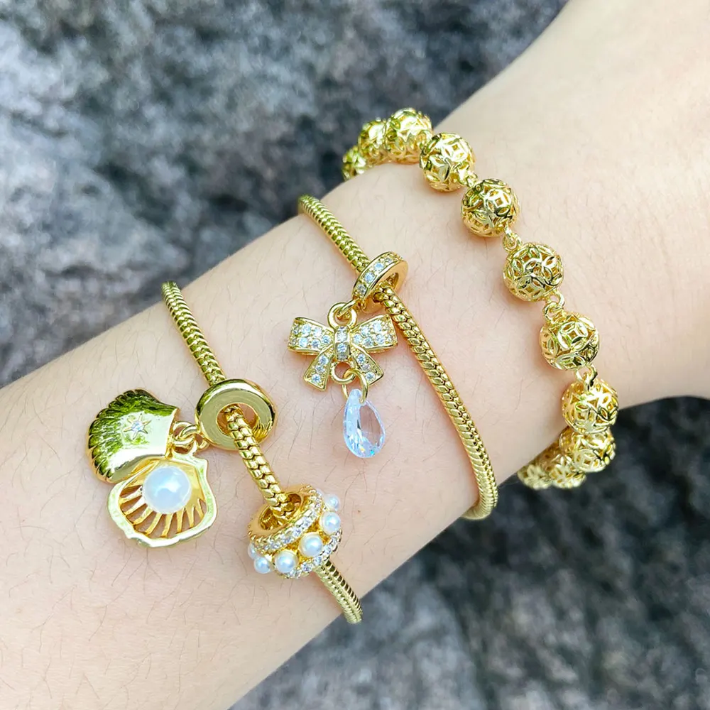 FLOLA позолоченная змеевидная цепочка женский браслет ювелирные изделия с