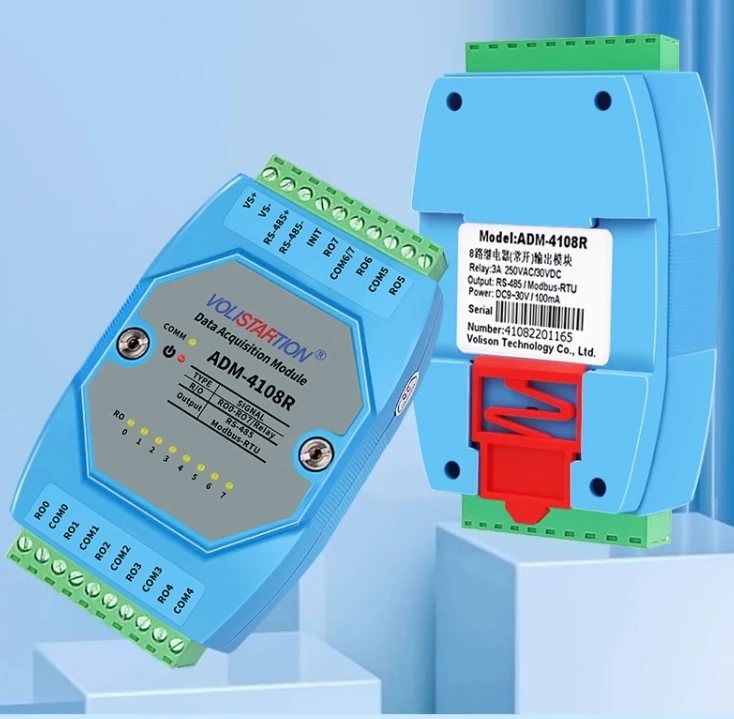 Φ 8DO модуль захвата выходного сигнала переключателя 8-way RS485