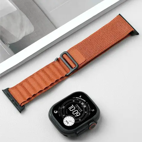 CRESTED Альпийская петля для Apple Watch Ultra нейлоновый ремешок