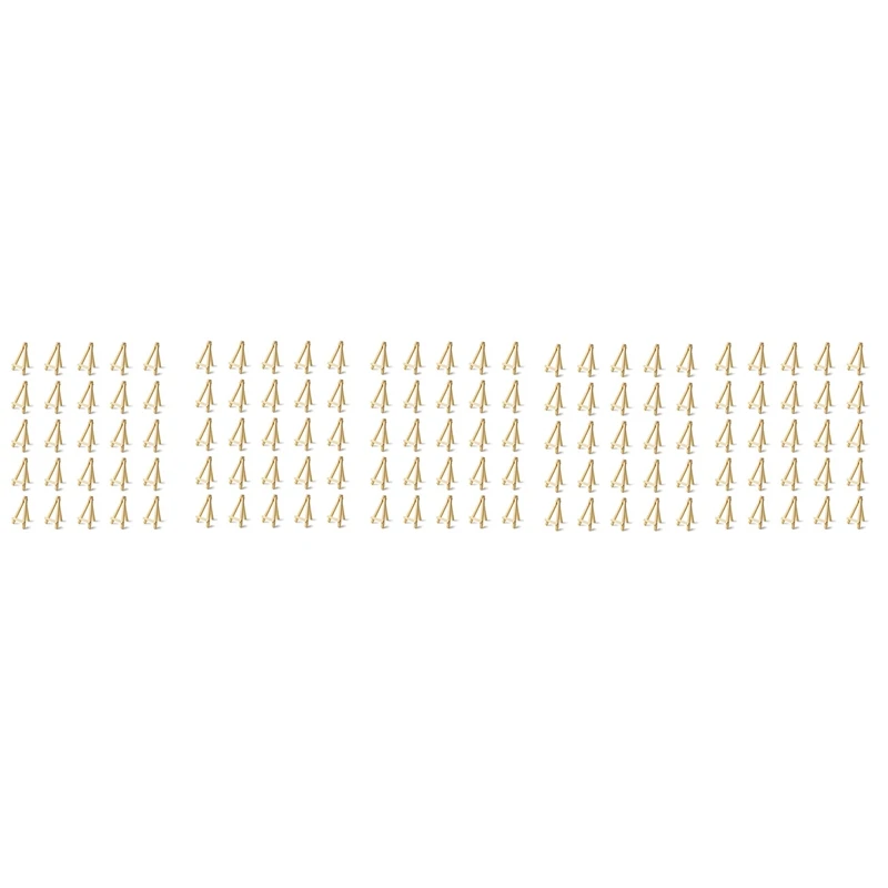 

125 мелких 5-дюймовых деревянных мольбертов. Визиток, фотографий дисплея, небольшие холсты, классные декоративно-прикладное искусство «сдела...