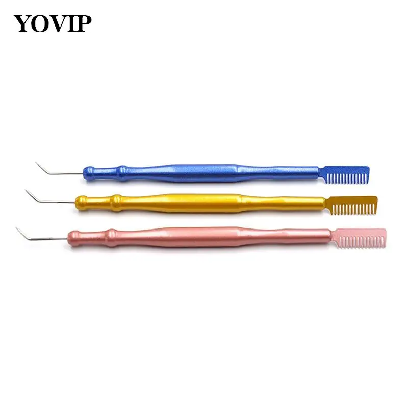 

1pcs Lash Lifting Curler Eyelash Extension Tool Stainless Steel Lash Lift With Comb Makeup Applicator Eyelash Perming Stick Tool