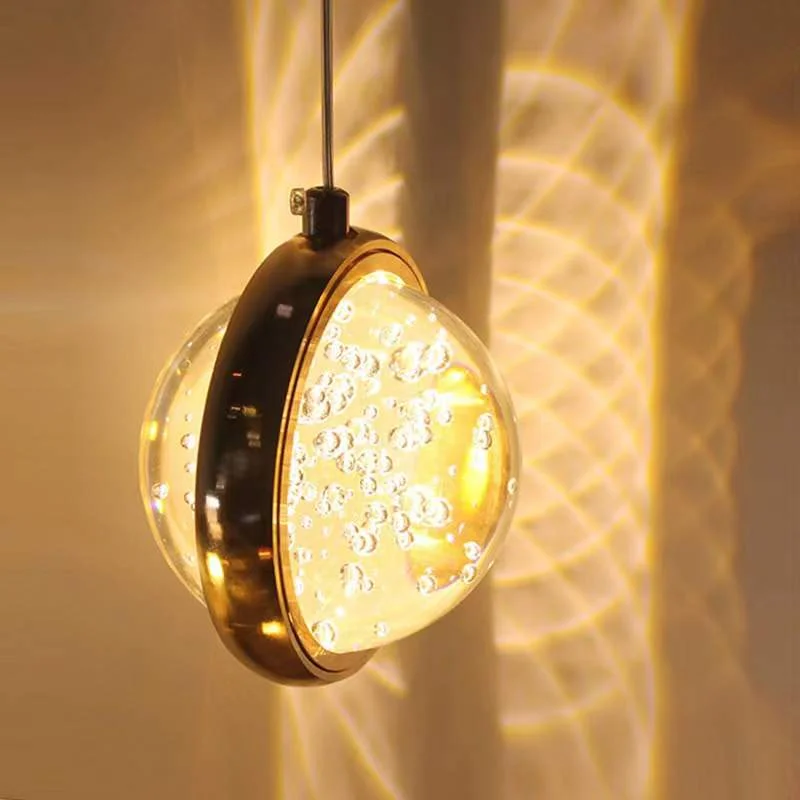 

CD2020110/1D LUSTER CRYSTAL PENDENT WITH GOLDEN AGUA BILINY ROUND 3500K 7W FOR BED HEADER