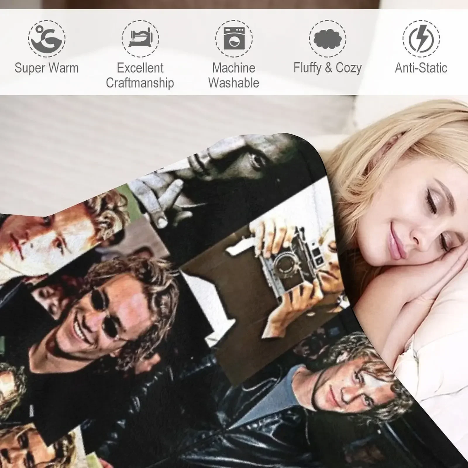 Одеяло для диванов Young Heath Ledger свободные одеяла летние постельные принадлежности