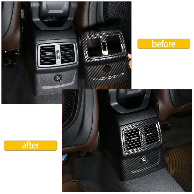 Подлокотник из АБС-углеволокна для BMW X1 F48 X2 F47 2016-2021