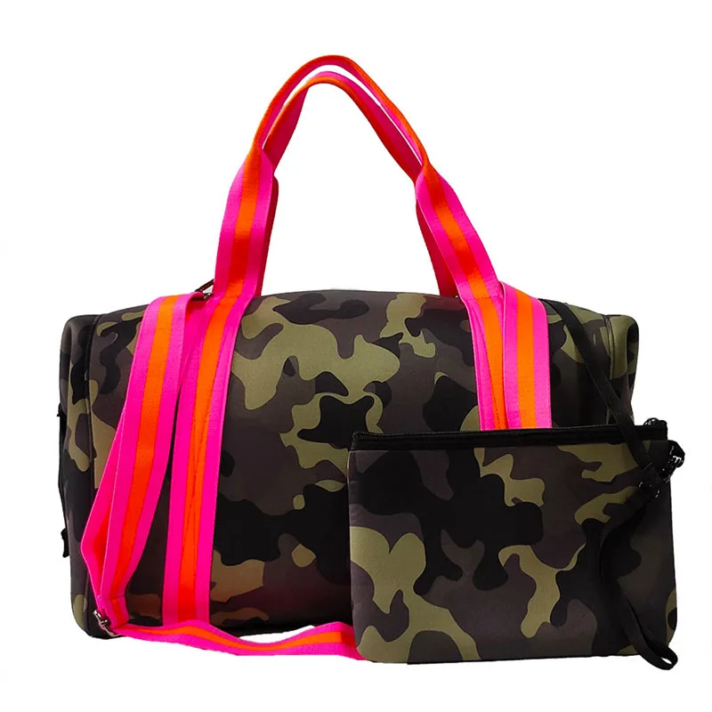 Handbag Neoprene Messenger Vacation Bag Travel Bag High capacity Waterproof Light Soft Shoulder Bag Sports Fitness Bag Portable