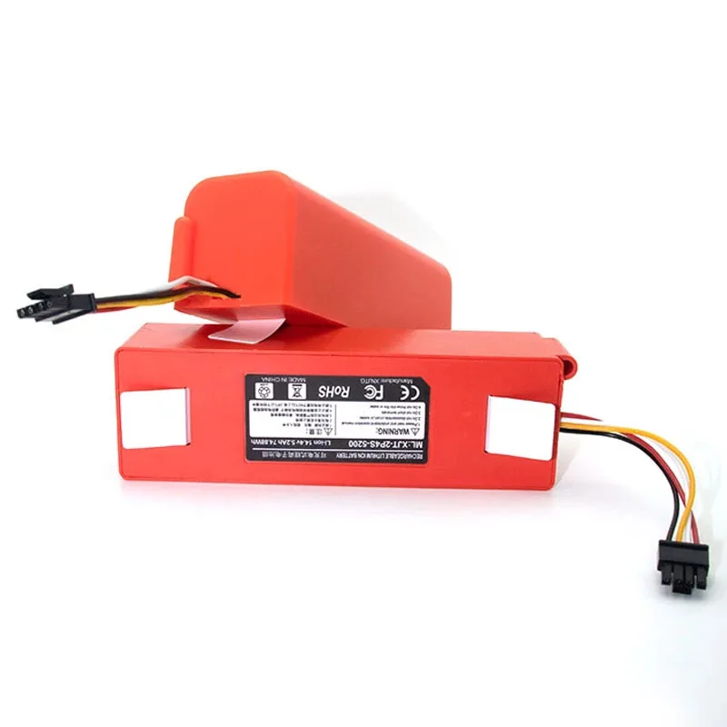Фото Оригинальный запасной аккумулятор BRR-2P4S-5200D для XIAOMI 1S 1ST Roborock SDJQR01RR, робот-пылесос для подметания и мытья полов, 6500 мАч №4