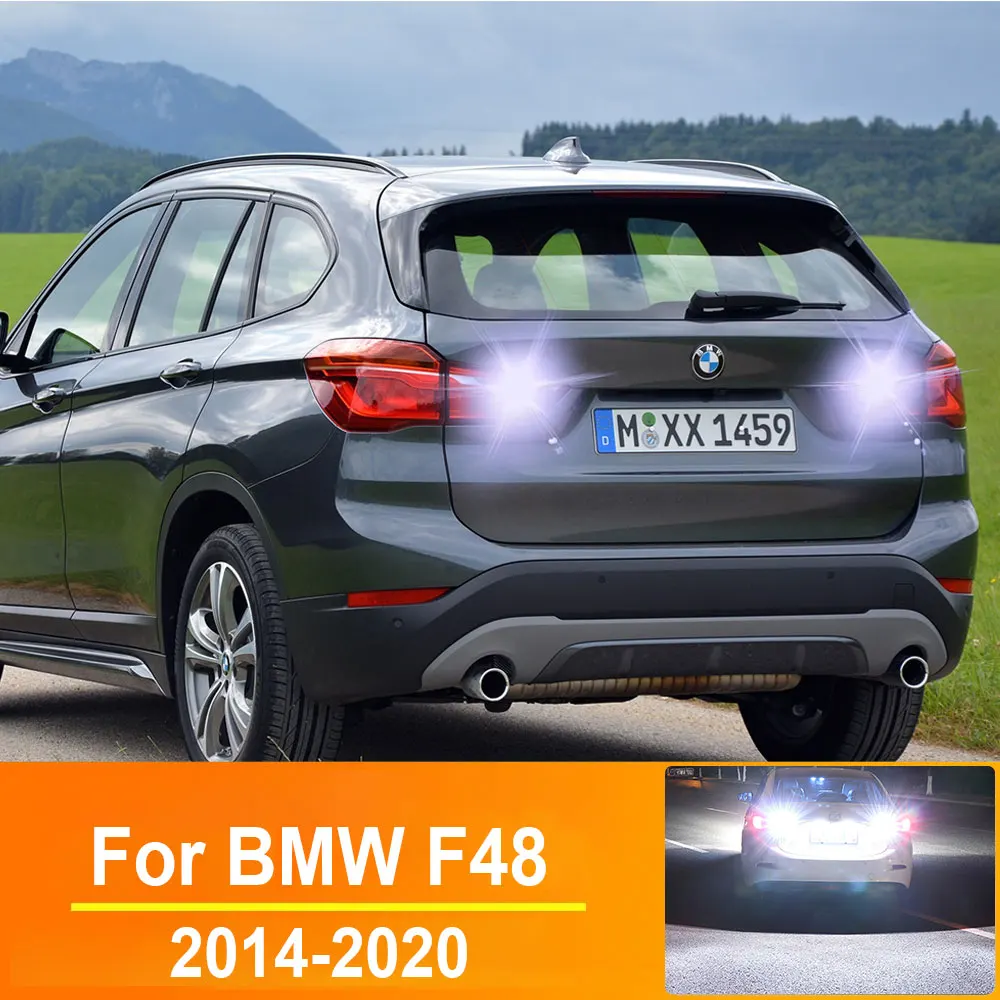 

Автомобильная фонарь заднего хода для BMW X1 F48 аксессуары 2014 2015 2016 2017 2018 2019 резервная лампа заднего хода BA15S 2020 Canbus
