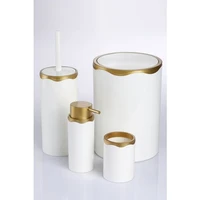 acrylic bathroom suite 4l%c3%bc bathroom set white gold azra