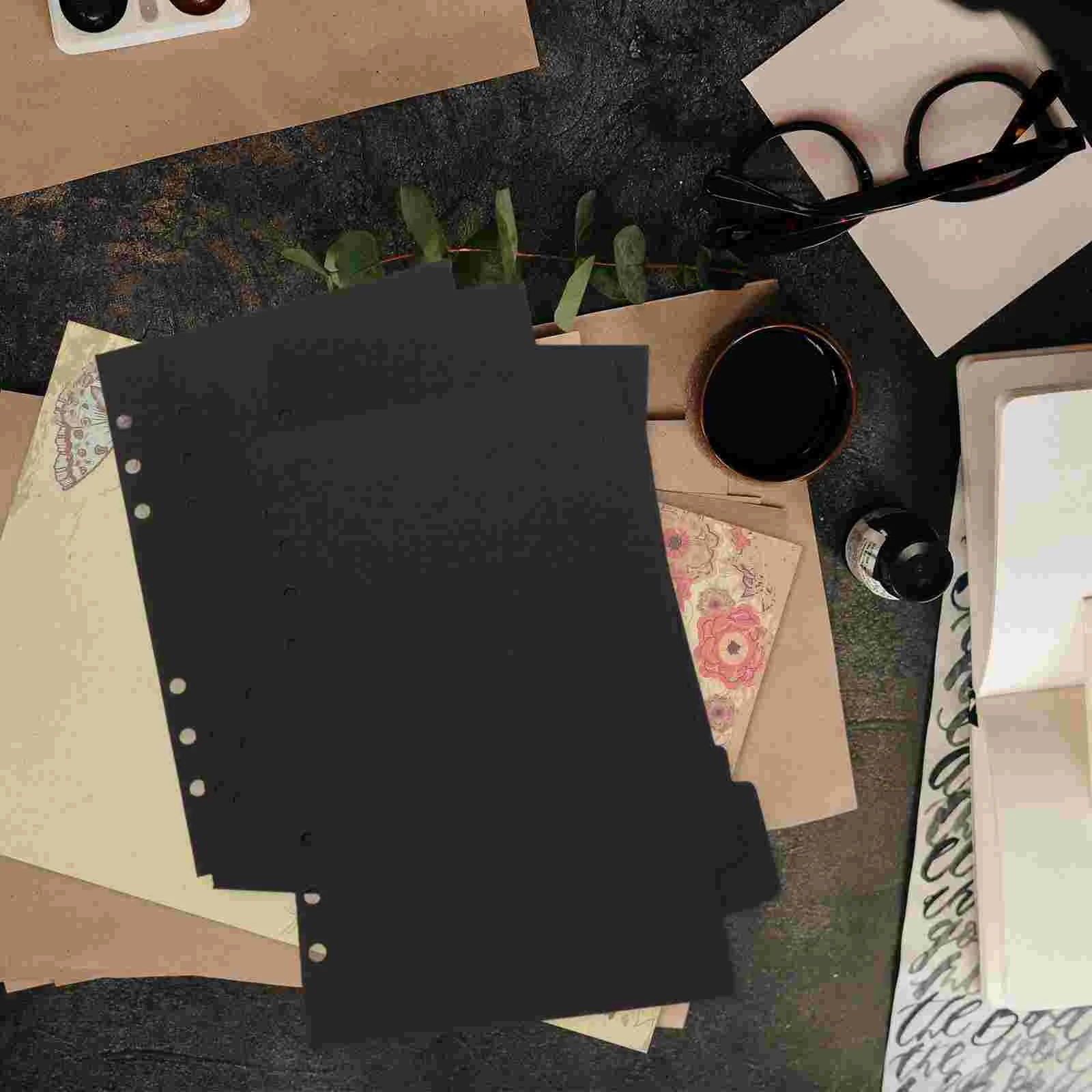 15 шт. разделители для переплета индексная этикетка наклейки с алфавитом сменная