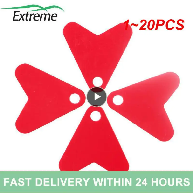 

Блесна рыболовная пластиковая в форме красного сердца, 1-20 шт.