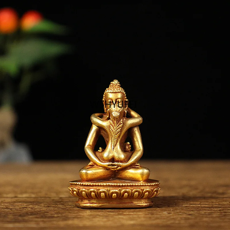 Поставка буддизма Буддизм Таиланд Непал Медь Двойное тело Счастье Будда