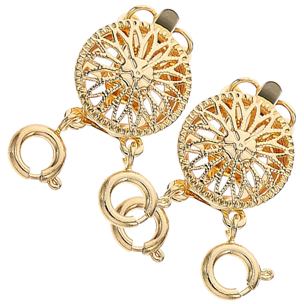 

Buckle Lock Jewelry Accessory Necklace Detangler Separator Layered Clasp Supply Layering