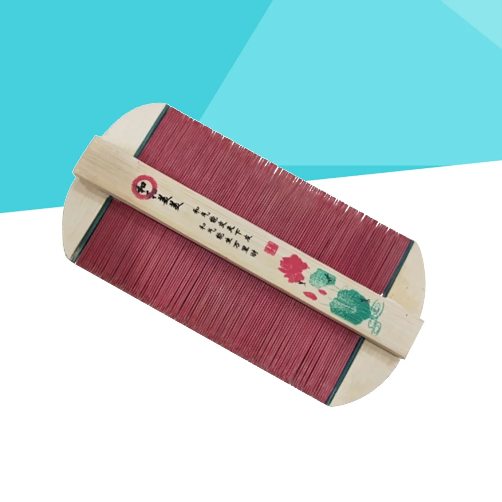 

1pcs Comb Flea Comb Simple Hair Comb Double-faced Hair Comb Practical Hair Comb Wood Hair Comb Comb