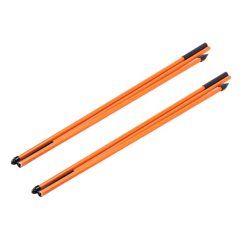 

2Pcs Golf Alignment Sticks Fiberglass Training Aid Rods For Correct Ball Direction