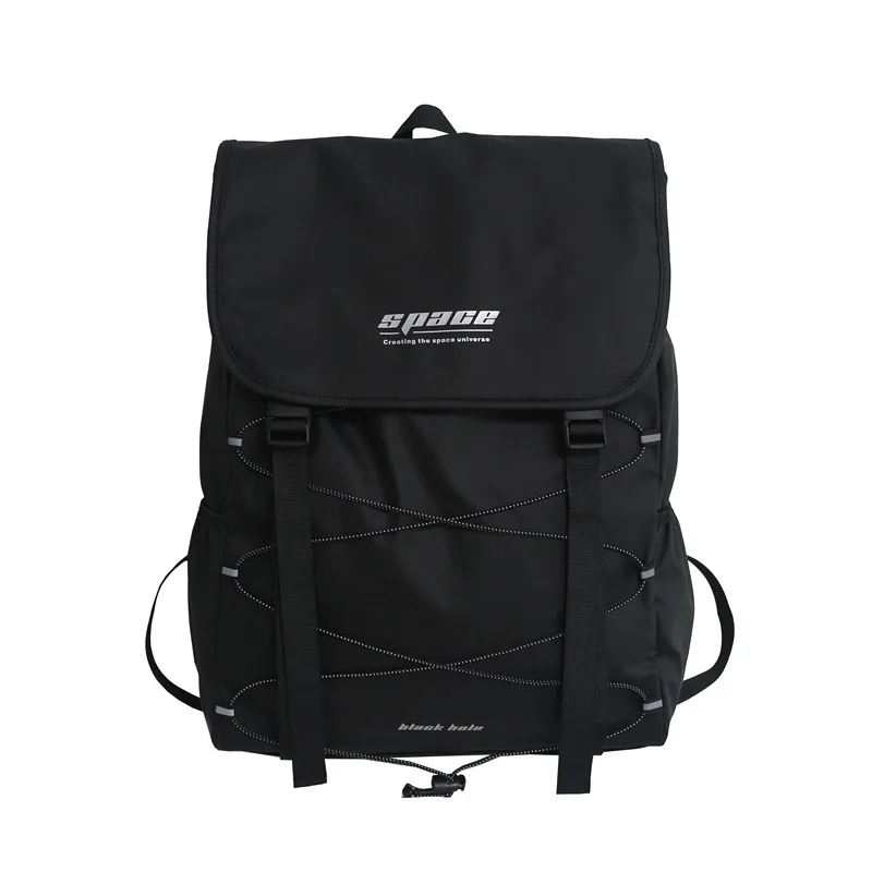 

Waterproof Oxford Men Backpack Travel Large Capacity Black Casual School Bags for Teenage Boy Girl