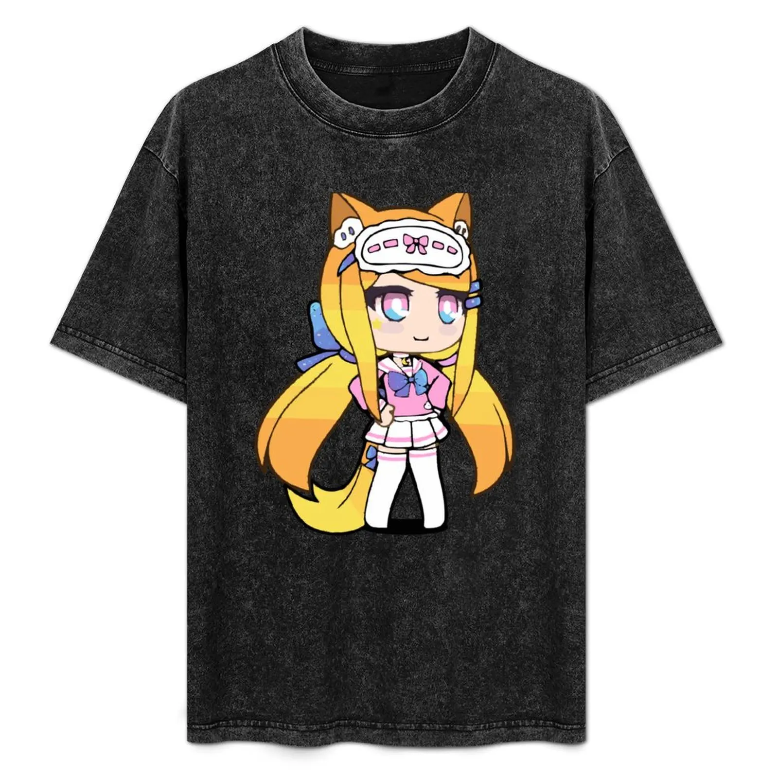 Футболка Gacha Life Senpaibuns блузка мужская футболка летняя рубашка винтажная