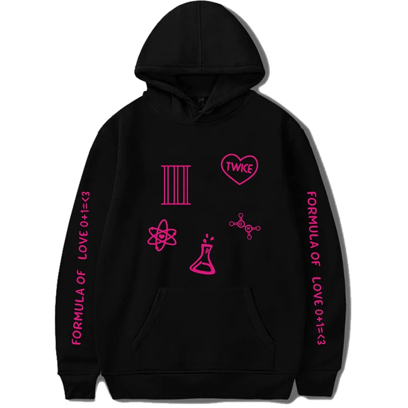 

2022 Kpop Team Hoodies Sweatshirt TWICE Concert 4TH WORLD TOUR Ⅲ Women/men Winter Printed Fashion 2022 New Pullover