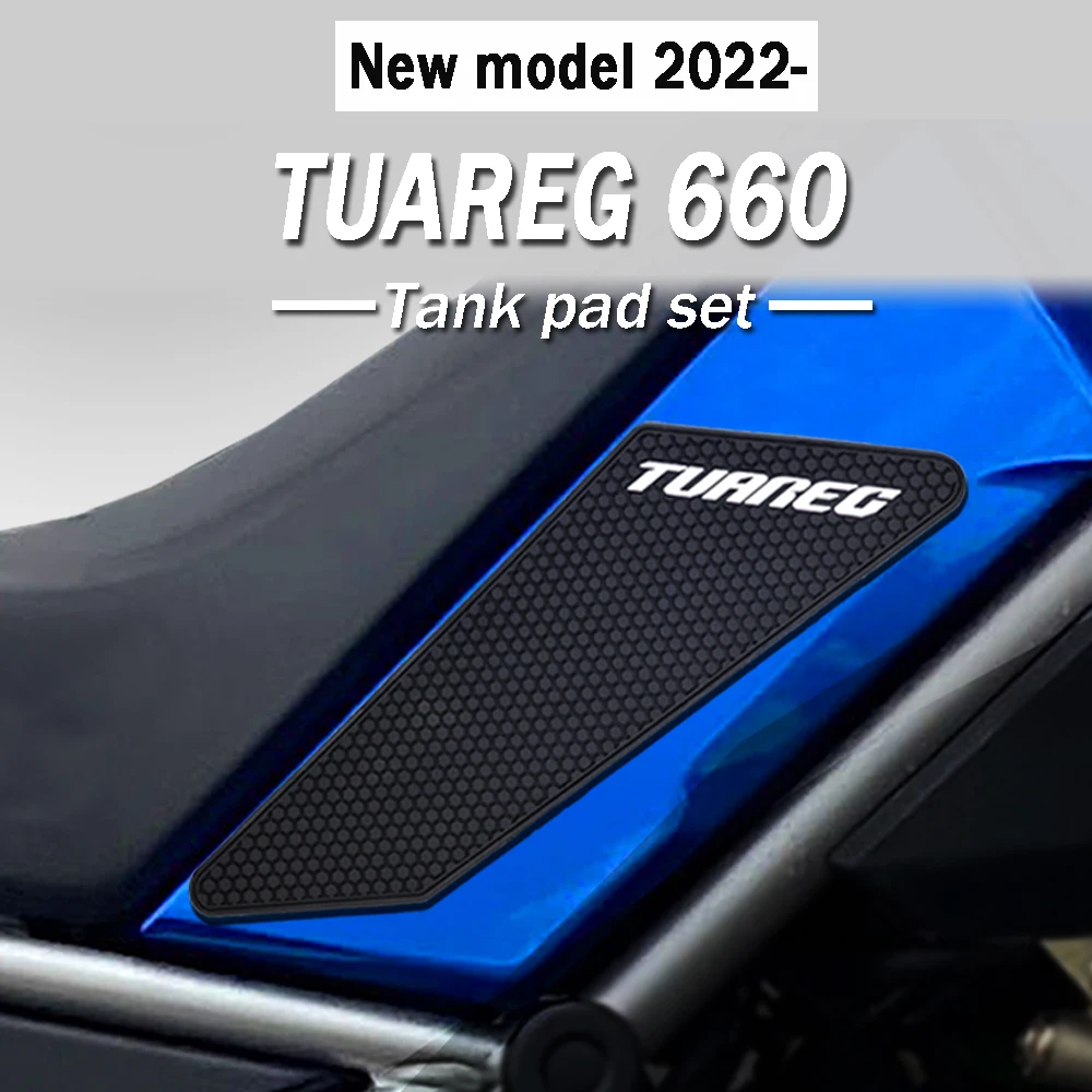

FOR Aprilia TUAREG 660 tuareg 660 2022 Side Fuel Tank pad Tank Pads Protector Stickers Decal Gas Knee Grip Traction Pad Tankpad