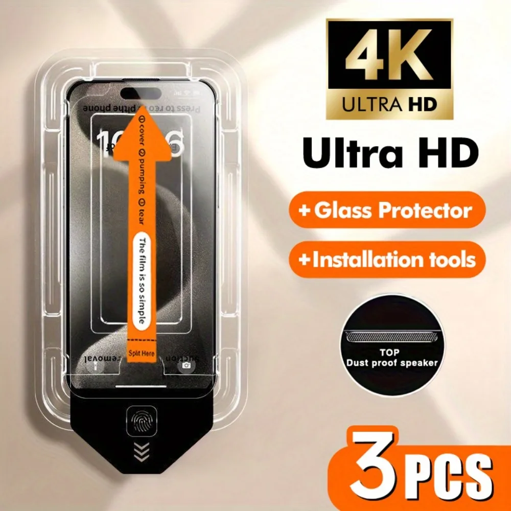Фото Набор из 3 предметов для OPPO Reno A Z 14 13 12 11 10 F FS 4G 5G Pro+ X zoom lite T Z K Пыленепроницаемая установка Защитное закаленное стекло №1