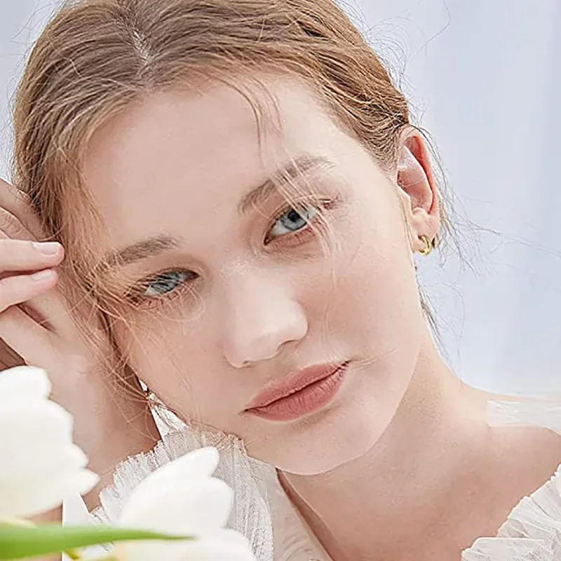 Модные высококачественные серьги-гвоздики Circleunique Feelversatilesimple для женщин