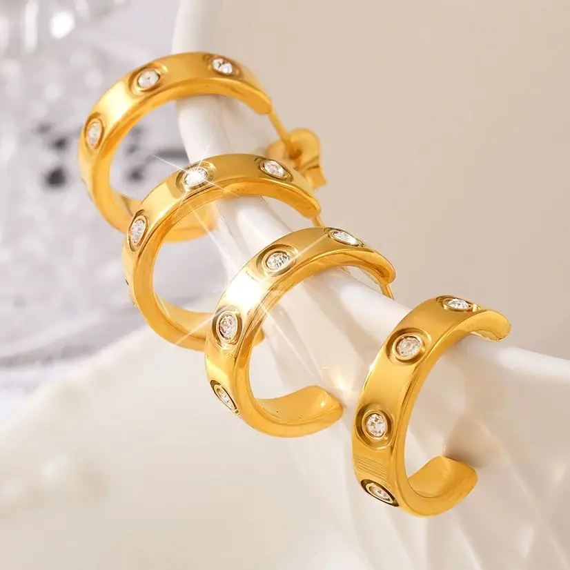 Liora корейские блестящие висячие серьги с кубическим цирконием для женщин