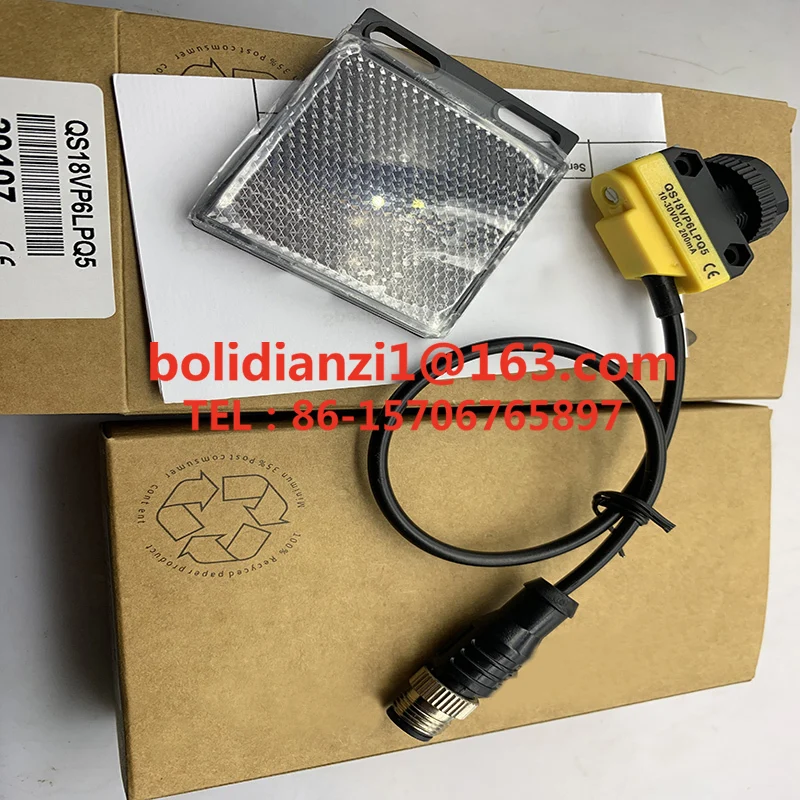 В наличии QS18VN6R QS18VP6R QS186E QS18VP6LPQ5 QS18VN6LPQ5 QS18VP6DQ5 QS18VN6DQ5 Новый датчик фотоэлектрического