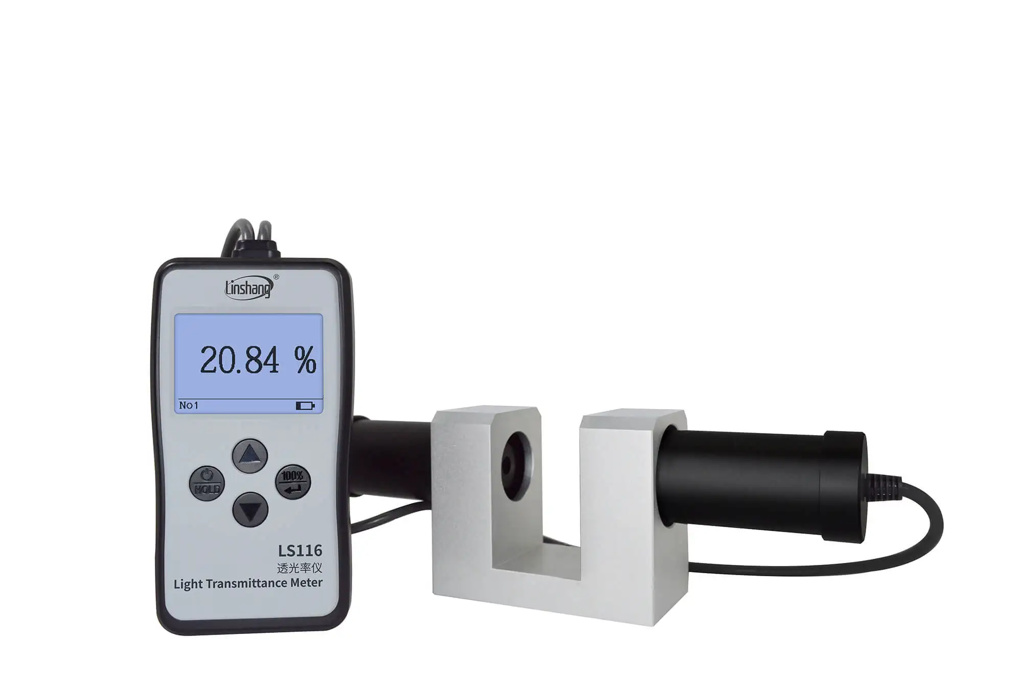 Цифровой измеритель пропускания света LS116 Диапазон измерения: 0 001%-99 8% Измеритель
