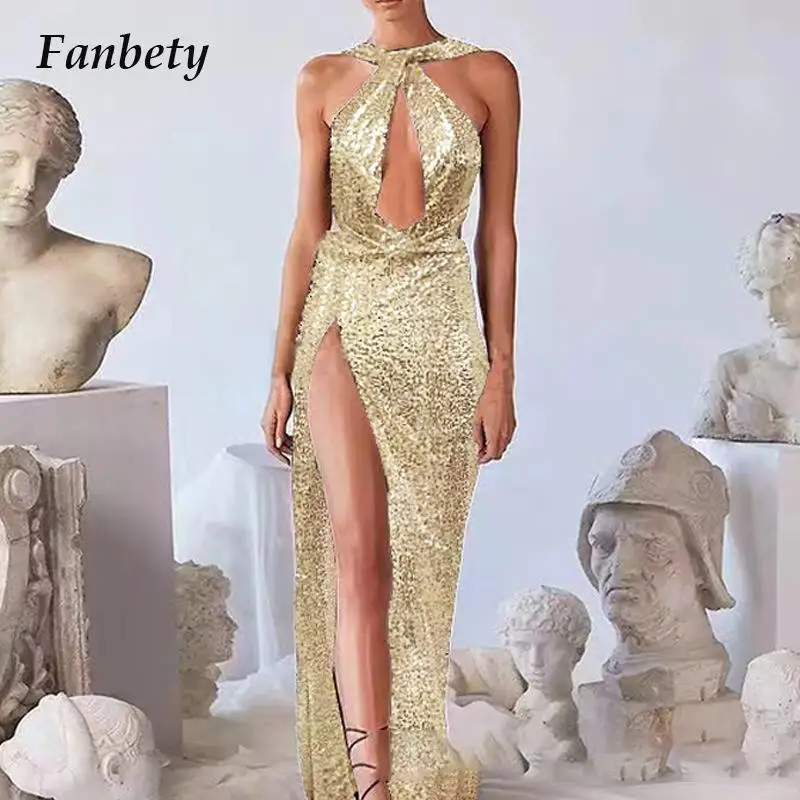 

Модное Элегантное соблазнительное платье макси с открытой спиной, соблазнительное однотонное ажурное облегающее платье, Элегантное Длинн...