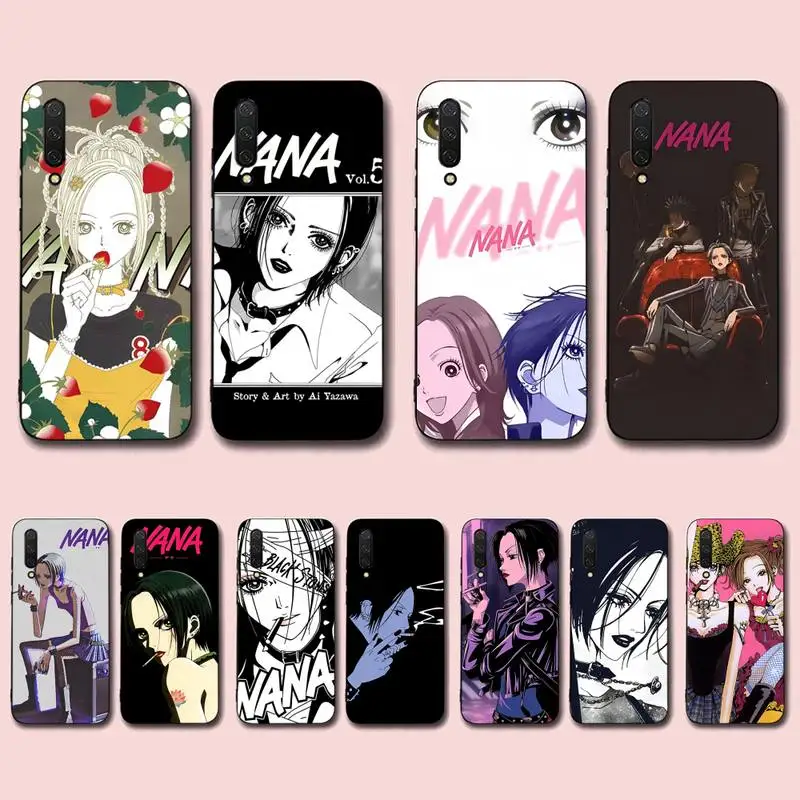

TOPLBPCS Nana Anime Phone Case for Xiaomi mi 5 6 8 9 10 lite pro SE Mix 2s 3 F1 Max2 3