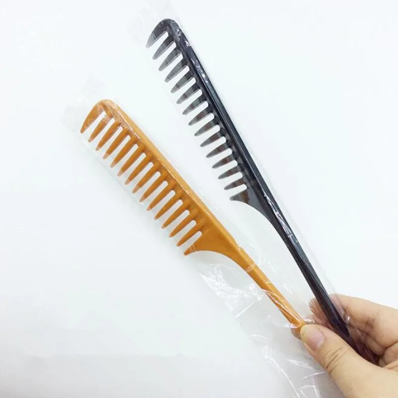

Wide Tooth Hair Comb Tip Tail Tangle Brushes Barber Accessories Hairdressing Professional Hair Brush Straightener Styling Tools
