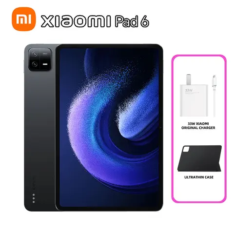 Новый планшет Xiaomi Mi Pad 6, Snapdragon 870, 11 дюймов, 144 Гц, 2,8 K дисплей, 4 стереодинамика, 8840 мАч, 33 Вт, быстрая зарядка, Android 13, MIUI14